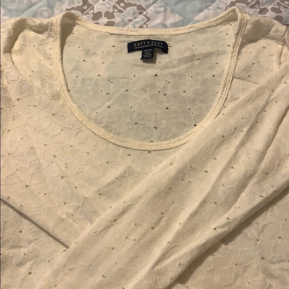 Long Sleeve Crop Shirt